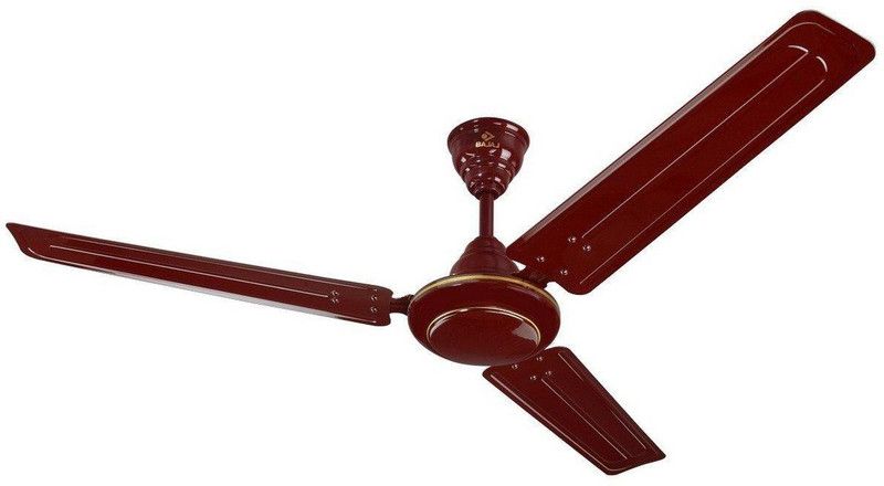 BAJAJ Tezz 1200 mm 1200 mm 3 Blade Ceiling Fan  (Brown, Pack of 1)
