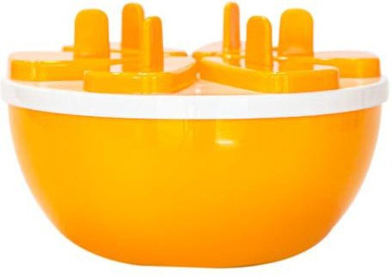 CREW4 50 ml Manual Ice Cream Maker  (Orange)