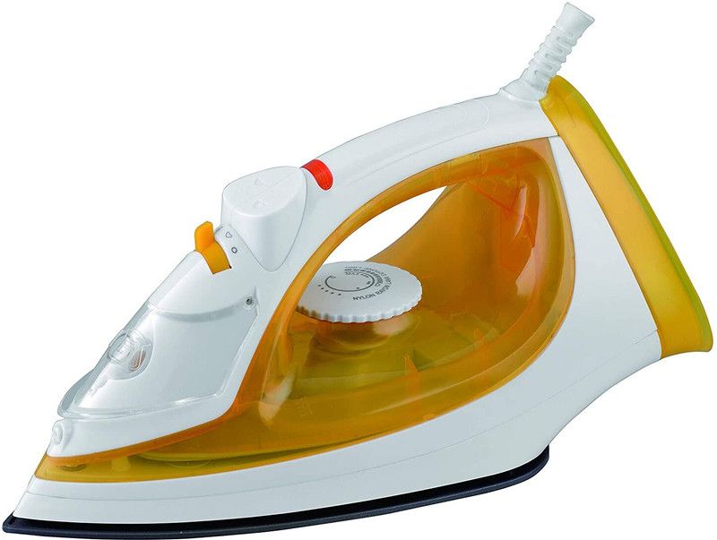 USHA steam pro si 3816 1600 W Steam Iron  (White, Yellow)