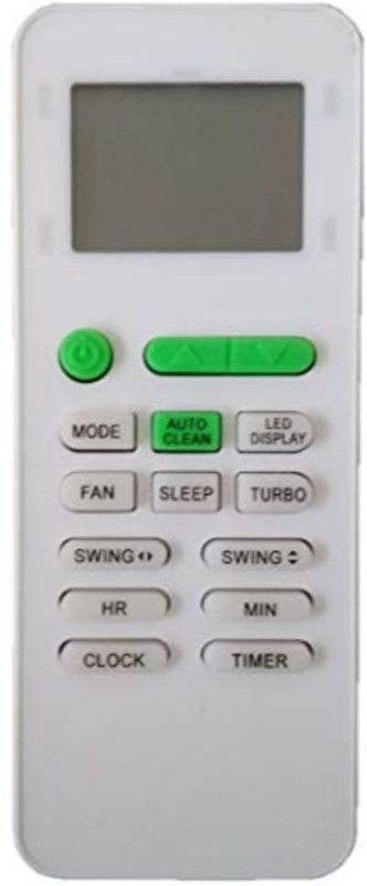 Topmarque VC 204 Split/Window Air Conditioner Remote (Please Match The Image with Your Old Remote) VIDEOCON Remote Controller  (White)