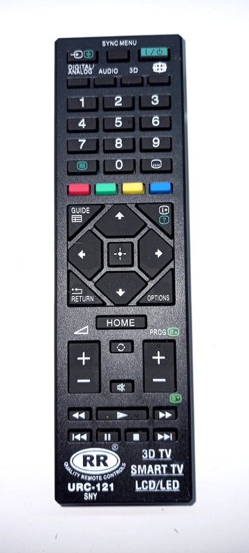 PMRK LED LCD TV COMPATIBLE REMOTE WITH BEST QUALITY AND FULL WORKING SONY Remote Controller  (Black)