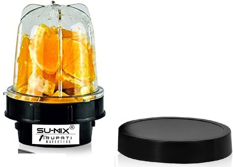 Su-mix Super Bullet Jar for Mixer Grinder Small (350ML) ABS Transparent Mixer Juicer Mixer Juicer Jar  (350 ml)