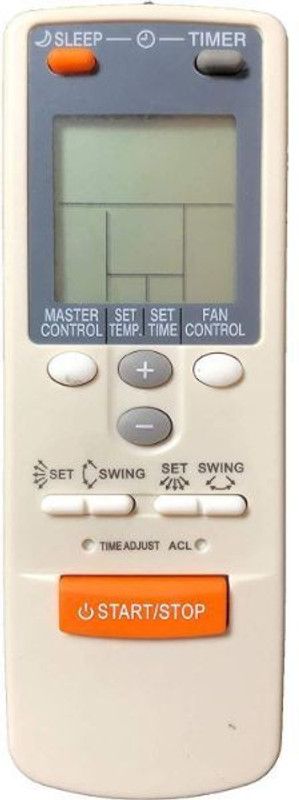 Topmarque VC 38 Split/Window Air Conditioner Remote (Please Match The Image with Your Old Remote) O GENERAL Remote Controller  (White)