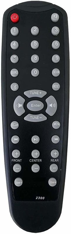 BhalTech 2300 Home Theater System Compatible F & D Remote Controller  (Black)