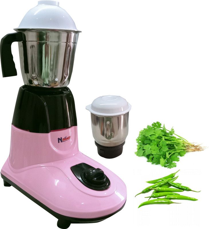 Nsmart by nsmart mx66001 good 230 Mixer Grinder (2 Jars, Pink)