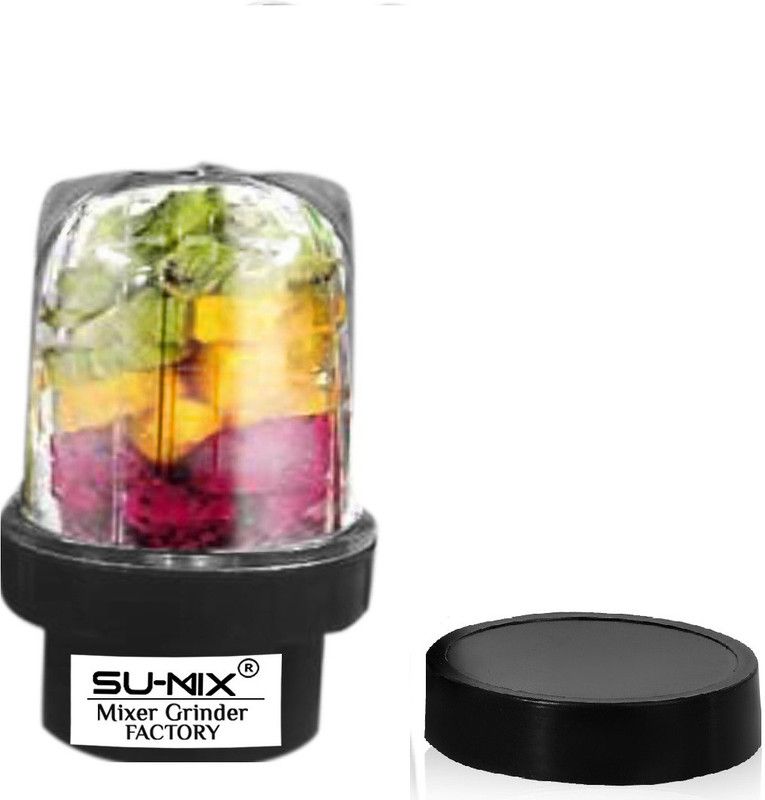 Su-mix Bullet Jar for Mixer Grinder Small Set of 1 (350 ML) ABS Transparent JarN78 Mixer Juicer Jar  (350 ml)