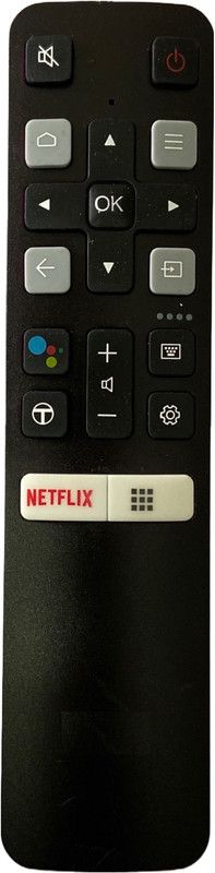 SHIELDGUARD Remote Control No. 423 Compatible for LED TV (No Voice function) TCL Remote Controller  (Black)