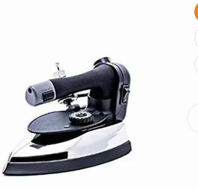 Silver Star ES300 HEAVY DUTY ORGINAL WITH teflone shue Steam Iron 1600 W Steam Iron  (Black)