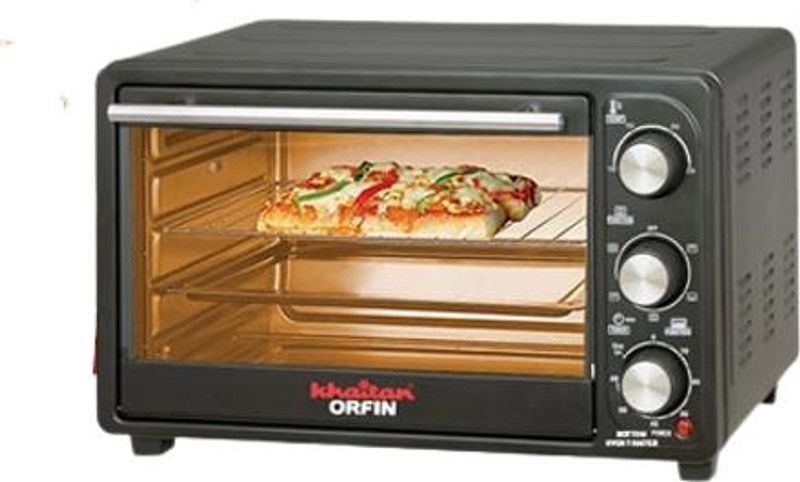 Khaitan Orfin 20-Litre KA-1820 Oven Toaster Grill (OTG)  (Black)