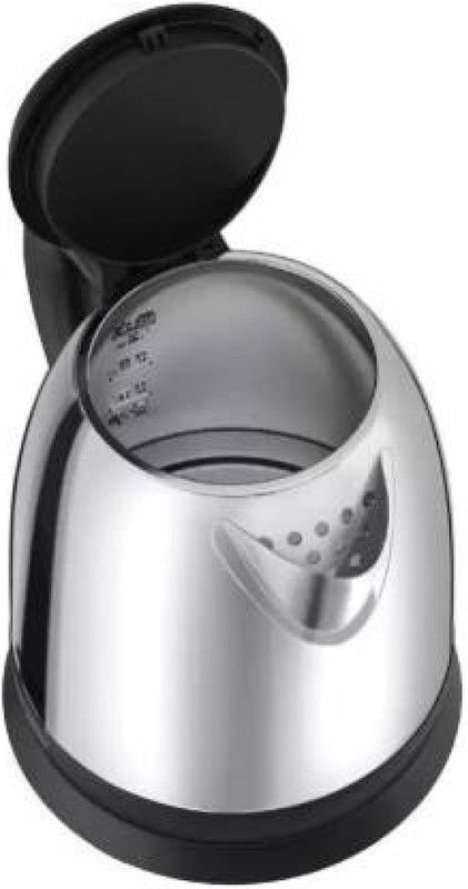 NIMYANK 2 Litre , Stainless steel , 1500 Watt , Heat Resistant Multi Cooker Electric Kettle  (2 L, Silver , Black)