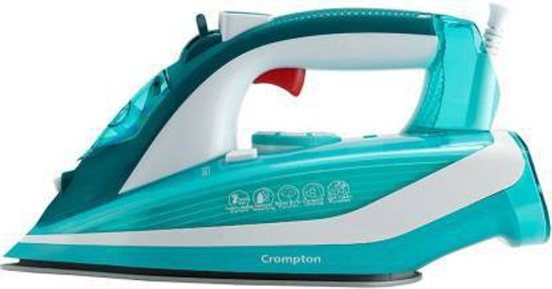 Crompton FabriSmart New Steam Iron With 1600 Watt 1600 W Steam Iron  (Green)