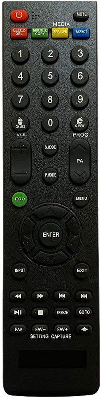 HDF Remote Control Compatible For LCD/LED TV. TN648 Thomson Remote Controller  (Black)