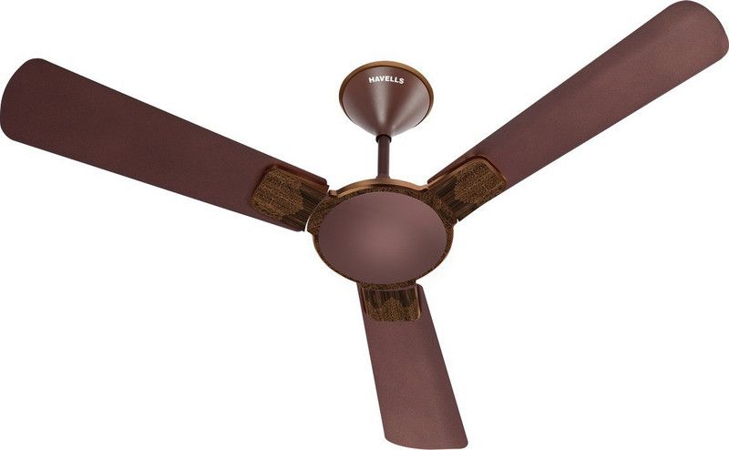 HAVELLS Enticer Art 1200 mm 3 Blade Ceiling Fan  (Espresso Brown Copper, Pack of 1)