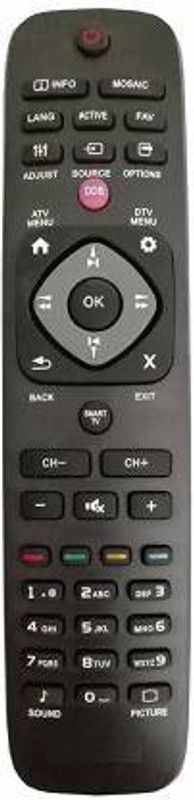 Nij DDB Function Compatible for LED & D2H Remote Control Philips Remote Controller  (Black)