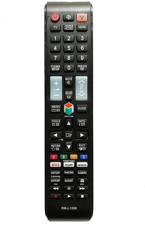Nij SAMSUNG Universal 4K Ultra HDTV LCD LED With Netflix Funcation Smart TV Generic Remote Controller  (Black)