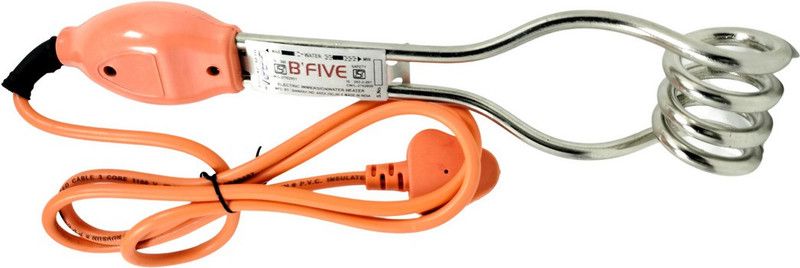b'five Brass For Instant Water Heating 1000 Watt immersion Water Heater best quality_J 1000 W Shock Proof Immersion Heater Rod  (Water)