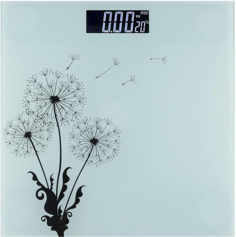 Jahap Creation Electronic Thick Tempered Glass LCD Display Digital Personal Bathroom Health Body Weight Weighing Scales For Body Weight, Weight Machine for Human Body Weighing Scale  (New Silver Tree)