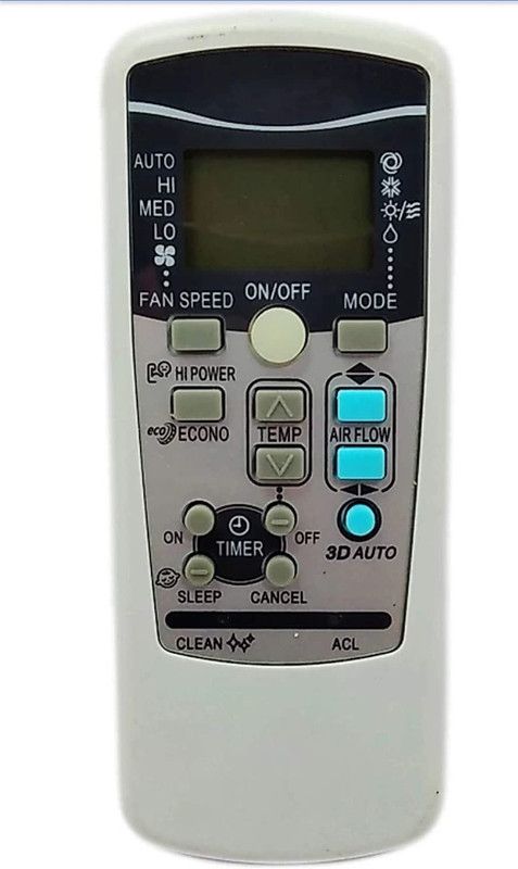 Nij Comfortable AC Remote AC Remote Control NO.25 MITSUBISHI Remote Controller  (White)