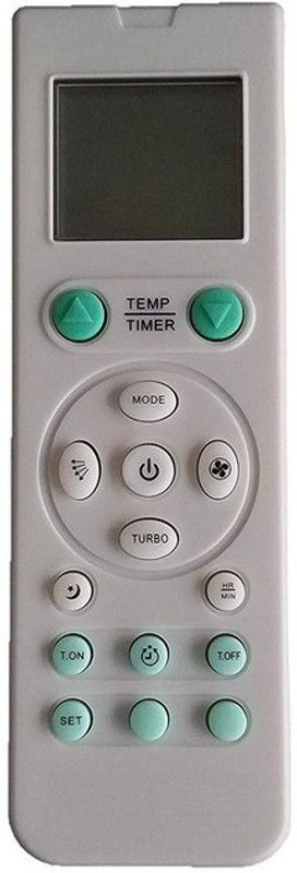 TVE VE- 102 AC Remote Compatible for AC Remote VIDEOCON Remote Controller  (BALCK)