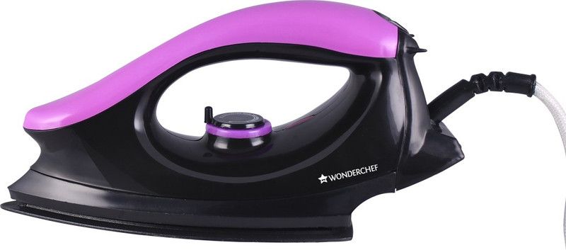 WONDERCHEF Lorenzo 1000 W Dry Iron  (Black)