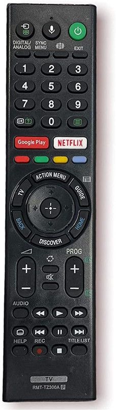 miracles in hand Remote Compatible for Sony Smart Google Play Netflix 4K LED Tv(Non-Voice Remote) SONY Remote Controller  (Black)