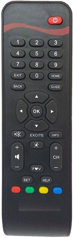 Ehop Unic Best Quality Set Top Box RMT14 Den Remote Controller  (Black)