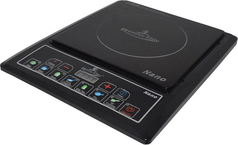 Eslite NANO Induction Cooktop  (Black, Push Button)