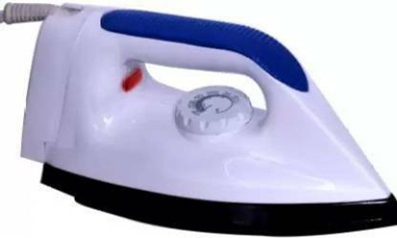chartbusters DOUBLE COATED NON-STICK LONG LIFE Non-stick Compact Superior Quality light weight - 750 W Dry Iron (BLUE - WHITE) PD-108 750 W Dry Iron  (BLUE, WHITE)