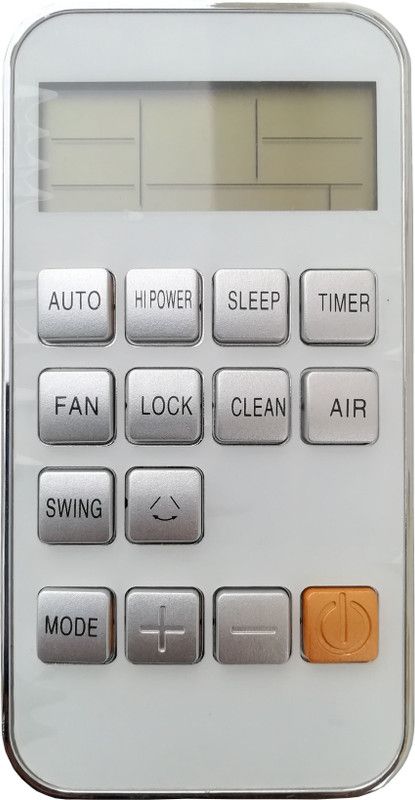 LipiWorld 109 AC Remote Compatible for AC York Remote Controller  (White)