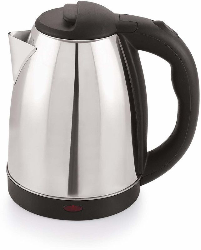 Cromtail POWERONIC PR-KT 18 ELECTRIC STEEL KETTLE Electric Kettle  (1.8 L, Silver)