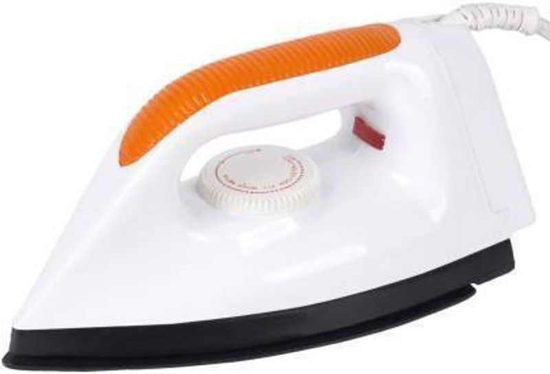 chartbusters LONG LIFE Non-stick Compact Superior Quality light weight - 750 W Dry Iron (GREEN - WHITE) PD-012 750 W Dry Iron  (ORANGE, WHITE)