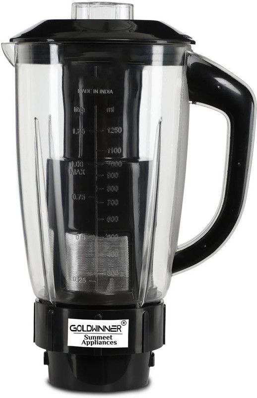 Goldwinner Juicer Jar for Mixer Grinder Juicer Jar Transparent Plastic Fruit filter SA79 Mixer Juicer Jar  (1500 ml)