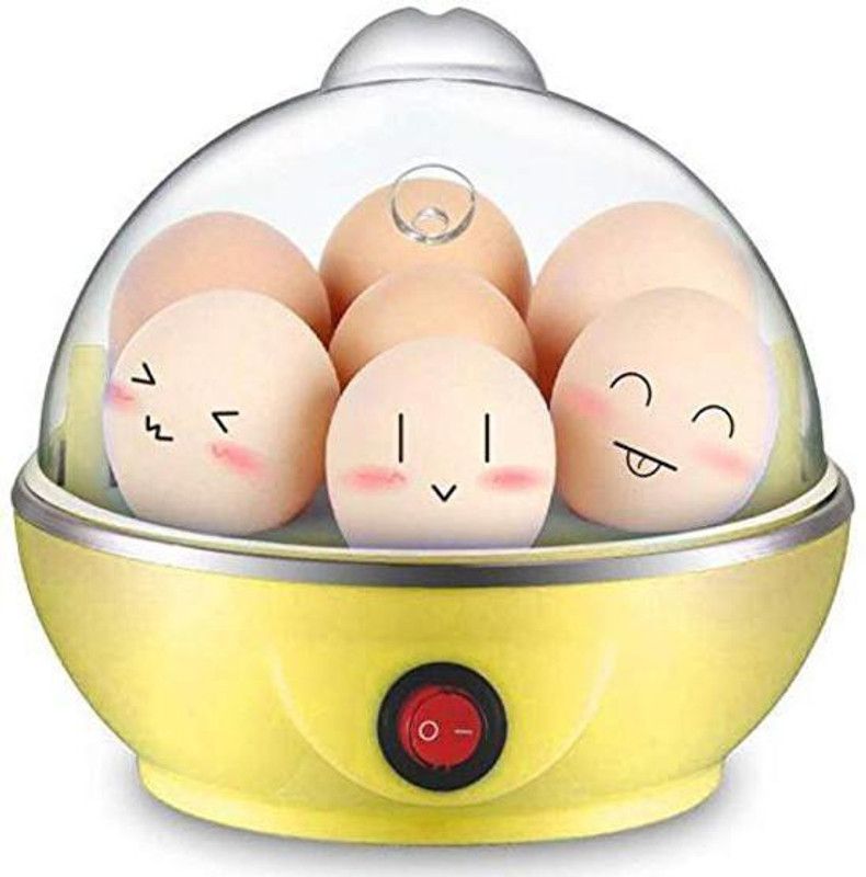 akbari Egg Cooker Electric Egg Cooker  (Yellow, 7 Eggs)