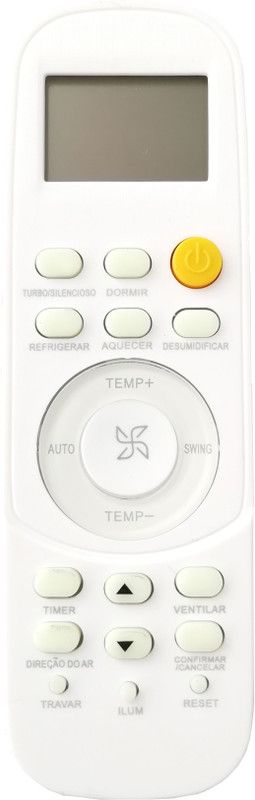 LipiWorld 194 AC Remote Compatible for AC HAIER Remote Controller  (White)