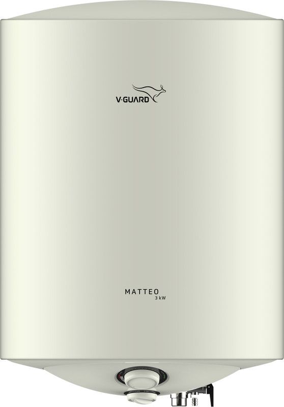 V-Guard 25 L Storage Water Geyser (Matteo 3kw 25 Litre, 5 Star, White)