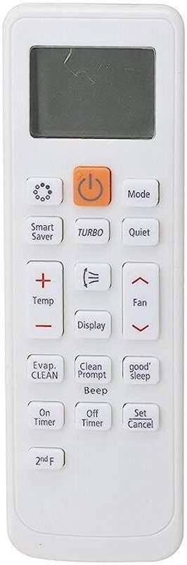 ditec Air Conditioner Remote AC90A with 2ndF Compatible with SAMSUNG Air Conditioner Samsung Remote Controller  (White)