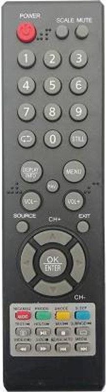 Nij LED LCD TV TV Compatible For RE-6 N/A LED LCD TV Remote Control ( Chake Image) Reconnect Remote Controller  (Black)