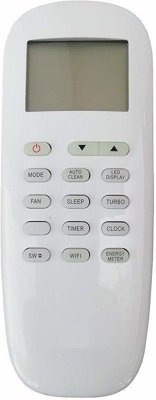 Nij Ac Remote Compatible For VIDEOCON WiFi Ac Remote Control ( Chake Image) Generic Remote Controller  (White)
