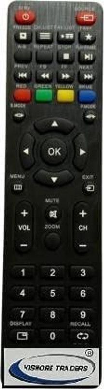 Kishore Traders Compatible Remote Control For Tv BPL T43BF24A Led Remote Controller  (Black)