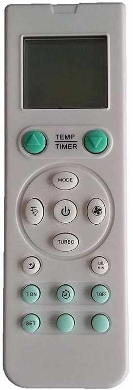 BhalTech VE- 102 Compatible for AC VIDEOCON Remote Controller  (White)