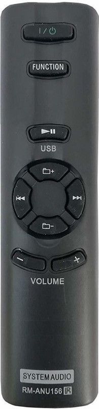 ditec Home Theater Remote Compatible with RM-ANU156 SA-D10,SA-D100,SA-D40 (Black) Sony Remote Controller  (Black)