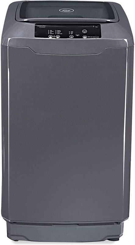 Godrej 7 kg 5 Star with Rollercoaster wash Washing Machine Fully Automatic Top Load Grey  (WTEON ALR C 70 5.0 ROGR)