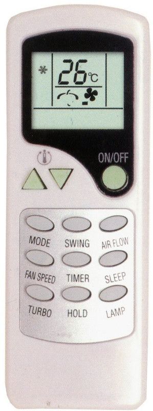 MASE AC 7B VOLTAS Remote Controller  (White)