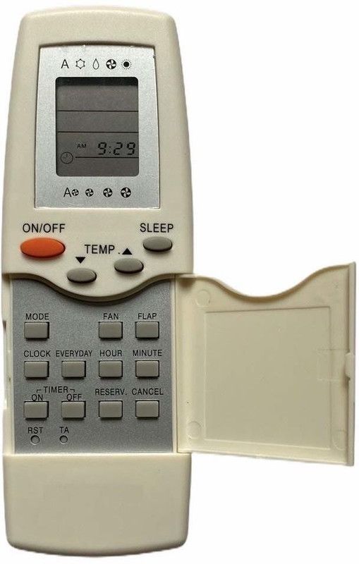 Upix 91 AC Remote 91 AC Remote Compatible for Carrier AC (EXACTLY SAME REMOTE WILL ONLY WORK) Remote Controller  (White)