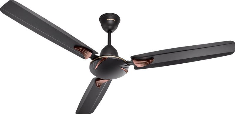 Candes Lynx 3 Star 1200 mm Energy Saving 3 Blade Ceiling Fan  (Coffee Brown, Pack of 1)