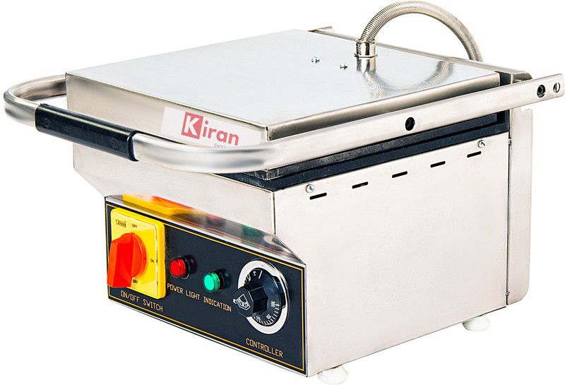 kiran Premium 2 step body - 4 Slice Electric Commercial Sandwich Maker Grill  (Multicolor)