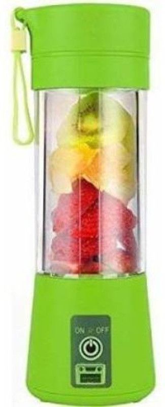 GUGGU VMI_681G_ Portable Electric Fruit Juicer Maker/Blender USB Rechargeable Mini Juicer/ Work as power bank also Pro Fruit Juicer 20 Juicer Mixer Grinder (1 Jar, Multicolor)