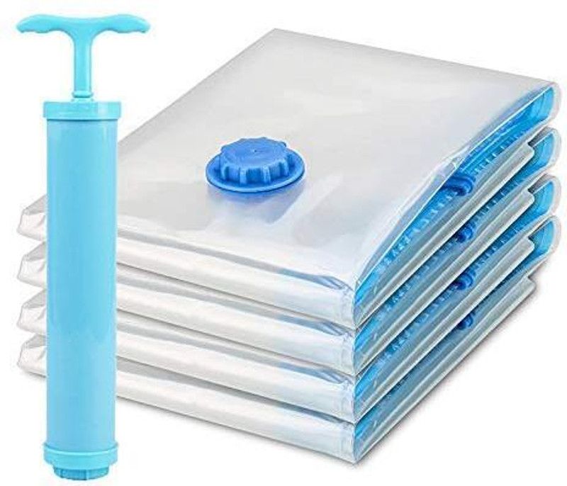 PrimeStore 4 Different Size Space Saver Waterproof Combo of Vacuum Vacuum Maintenance Kit