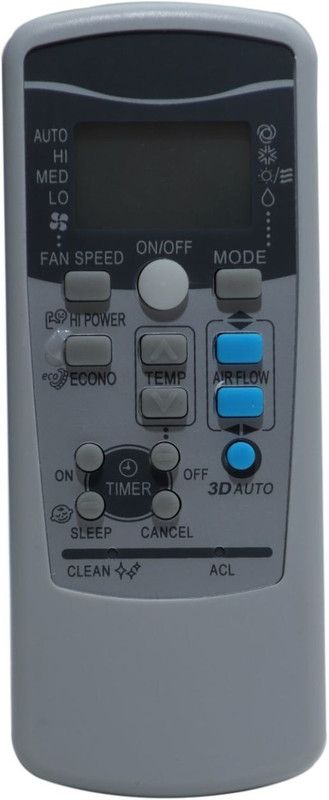 Upix 25 AC Remote 25 AC Remote Compatible for Mitsubishi AC (EXACTLY SAME REMOTE WILL ONLY WORK) Remote Controller  (White)