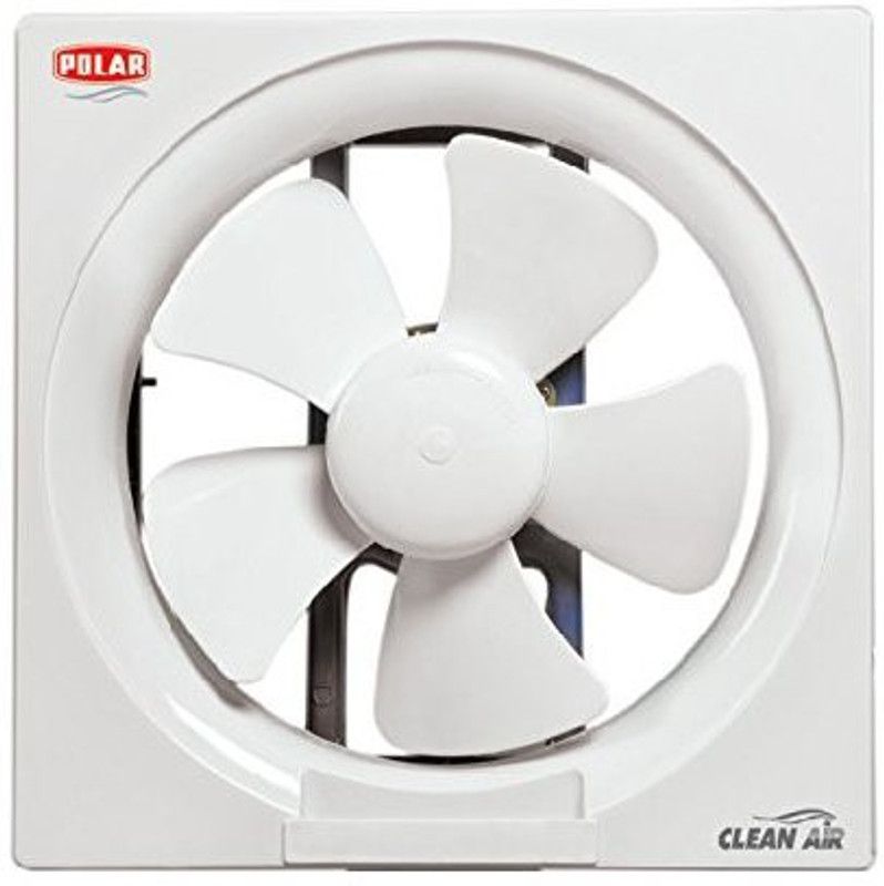 Polar Clean Air Passion 150 mm 5 Blade Exhaust Fan  (WHITE, Pack of 1)